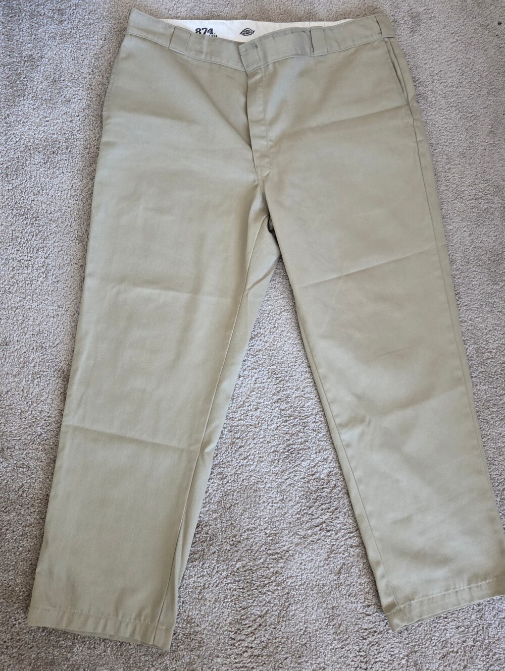 Dickies 874 Vintage Tan Original Fit Workpants Men's 42 X 30
